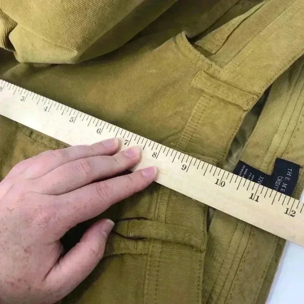 THE MEN'S STORE AT BLOOMINGDALE'S JEANS MEN'S 32X32 TAILORED FIT CORDUROY - Picture 8 of 11